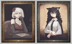 In-Game Portrait Paintings