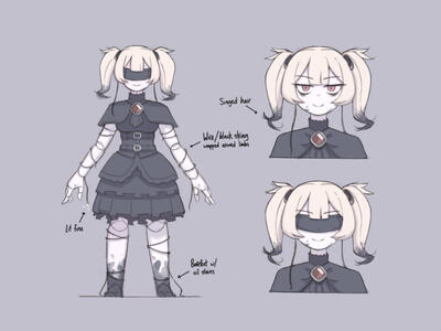 Bomb Doll "Ignis" - Character Concept