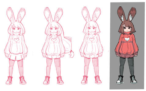 &quot;March Hare&quot; - Character Concept