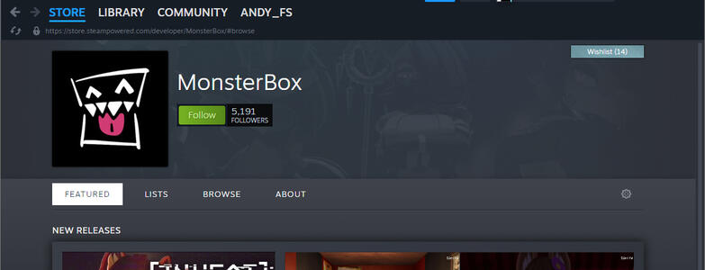 Logo Application on Steam Store