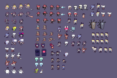Assorted 32x32 Character Sprites